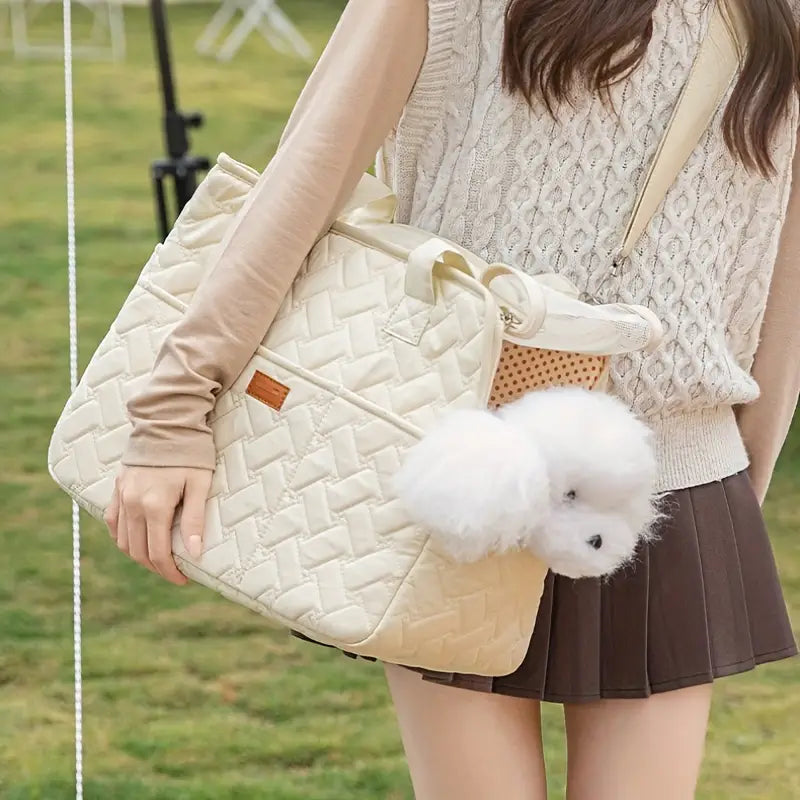 Pawsh Ride™ Quilted Travel Tote
